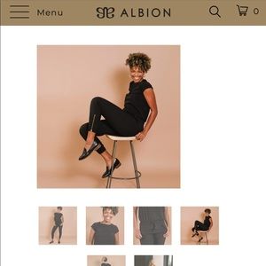 Albion Black Jumpsuit